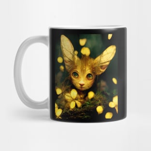 Golden Fae Cat Mug